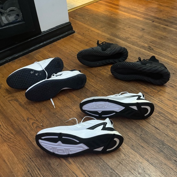 3 size 12 shoes adidas Nike and Reebok - Picture 3 of 4